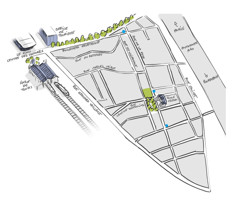 Commerce du quartier Velpeau